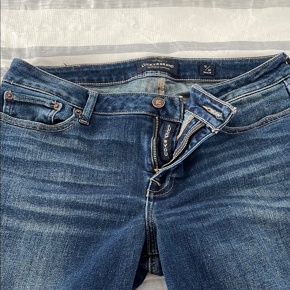 Lucky Brand Women's High Rise Indigo Jeans
